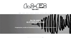 Desktop Screenshot of hificlub.it