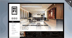 Desktop Screenshot of hificlub.com.br